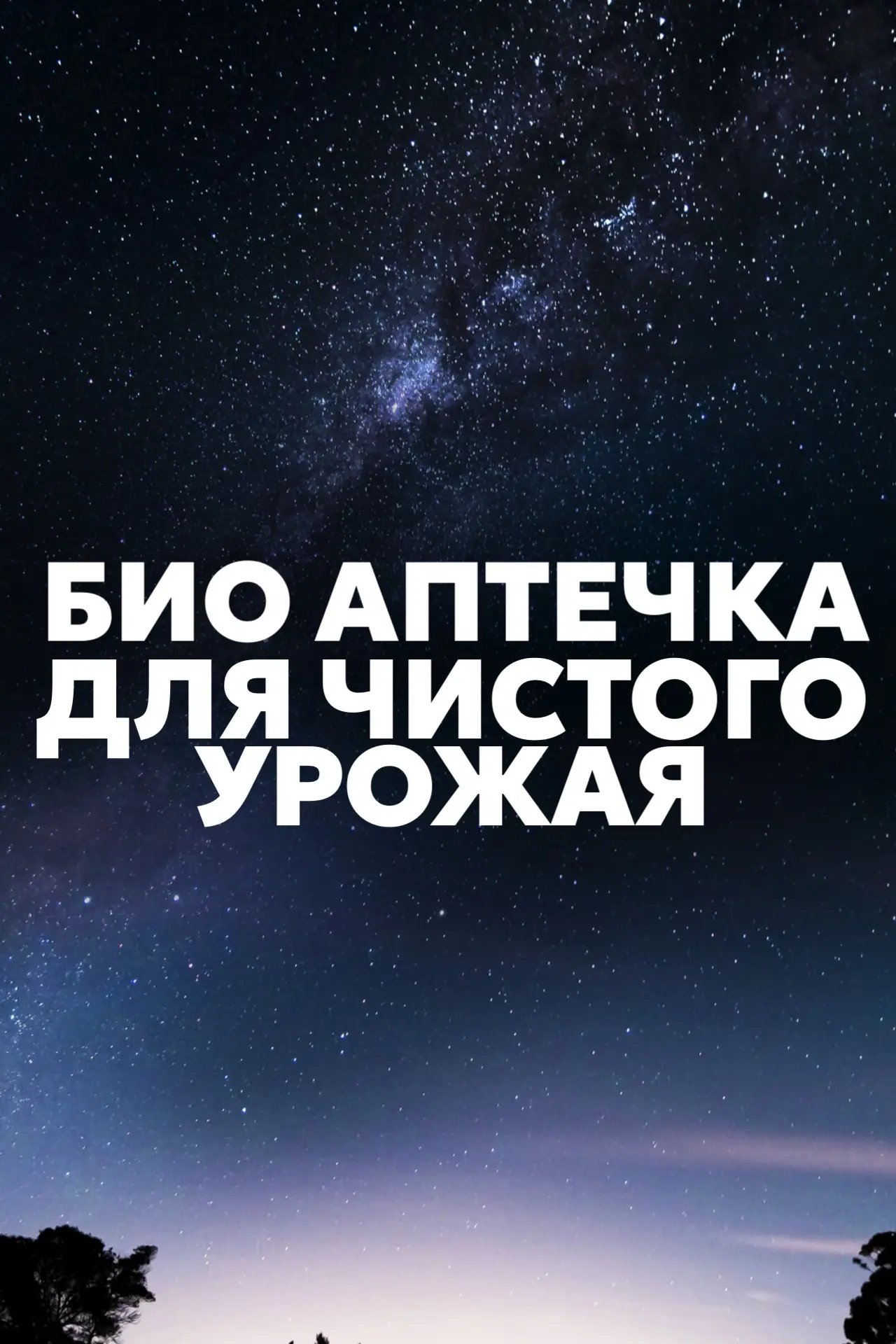 🌿 БИО-аптечка садовода