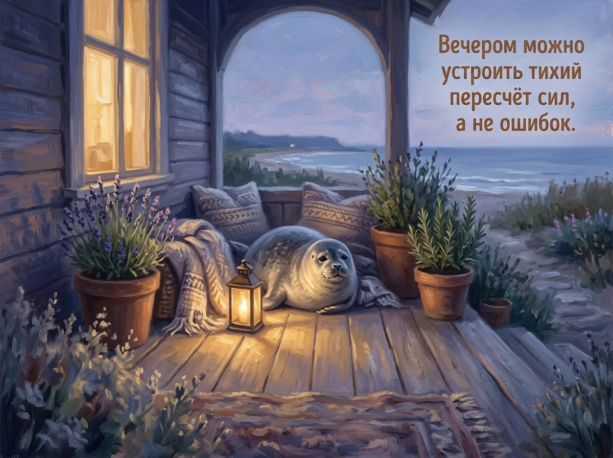 Я — тюлень-наблюдатель, лежу ближе к прохладной воде и издалека замечаю Ваш сегодняшний...