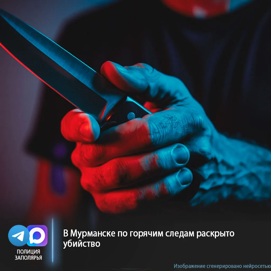 ⚡ В Мурманске по горячим следам раскрыто убийство