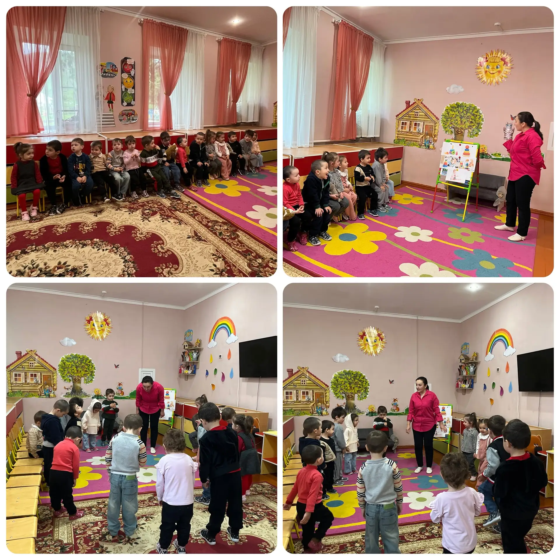 Открытое занятие по аппликации во второй младшей группе.