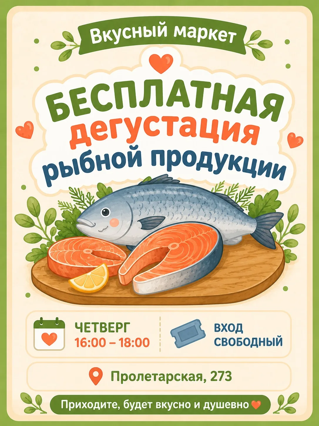 🐟 Уже в этот четверг!