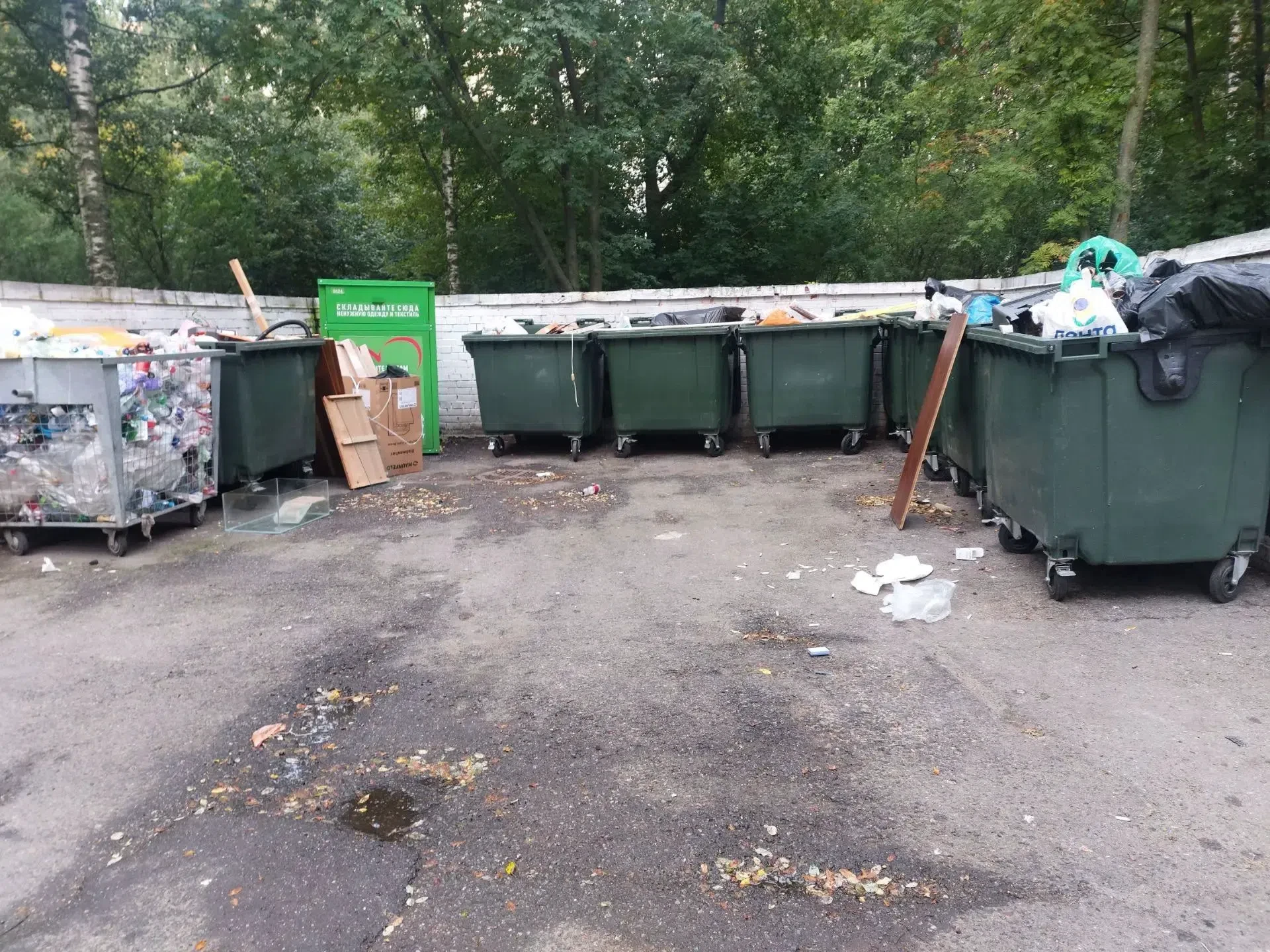 🗑️ Уборка контейнерных площадок — одна из тем, по которой к нам часто обращаются жители