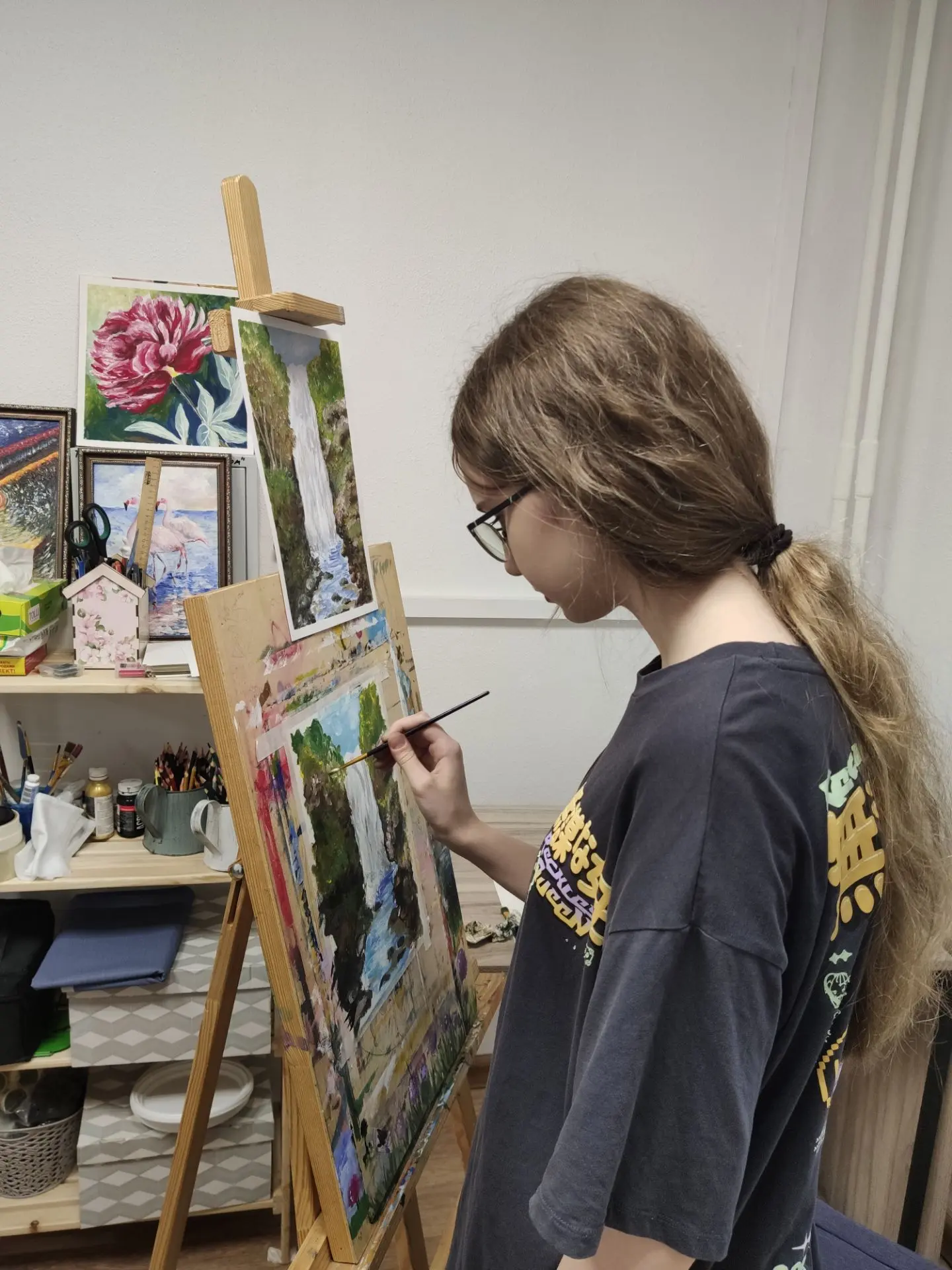 Добрый творческий вечер)))🎨🎨🎨