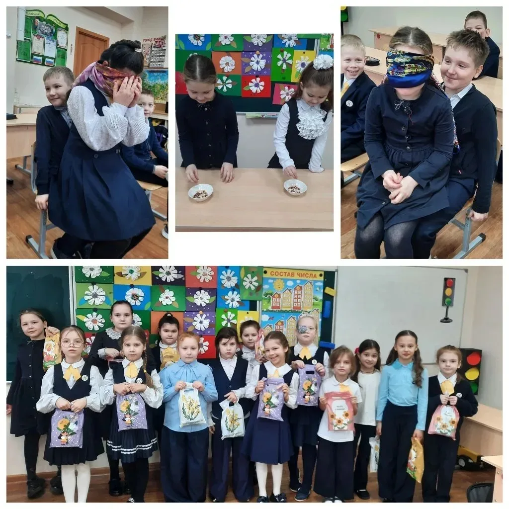 В преддверии Международного женского дня в каждом классе начальной школы царила особая, праздничная 