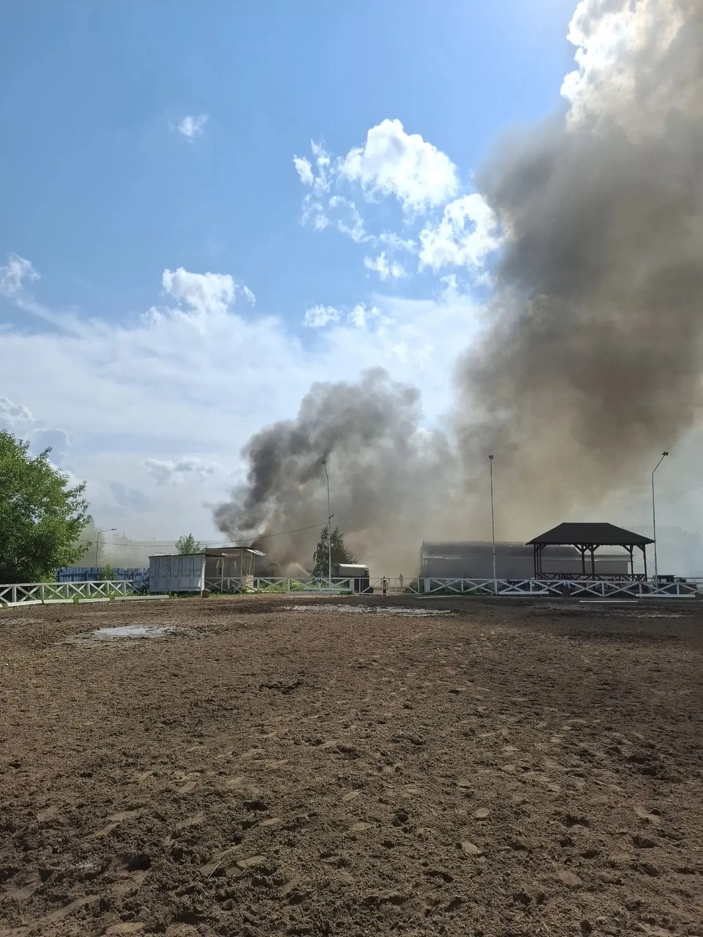 Пожар уничтожил конюшню КСК «Аллюр» 💔

В Нижегородском КСК «Аллюр» произошла трагедия — 29 июля на 