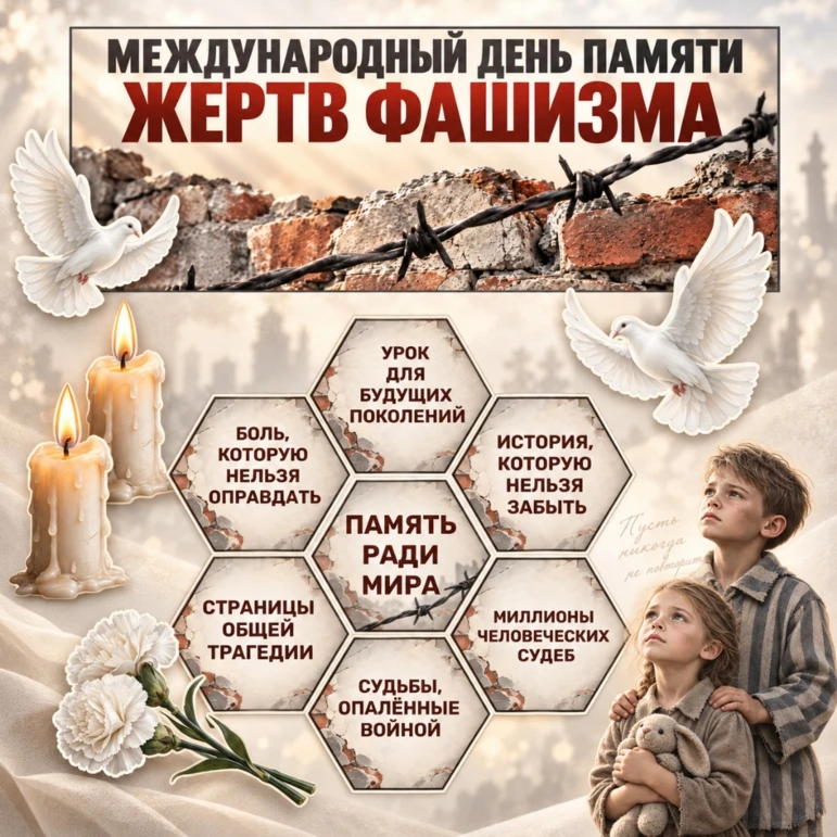 13 сентября - Международный день памяти жертв фашизма
