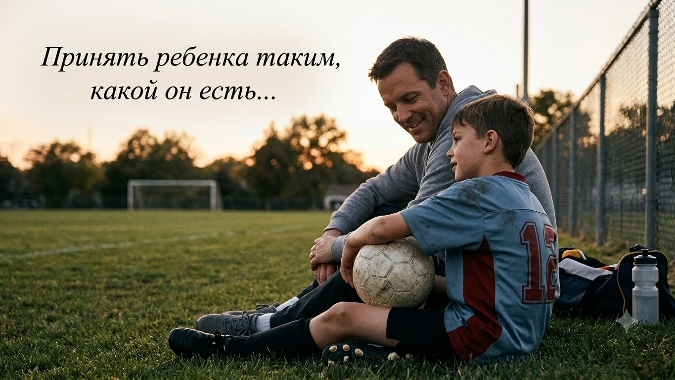 👪 Принять ребенка таким, какой он есть, — особенно если он выбрал спорт

Лето — время переосмыслени