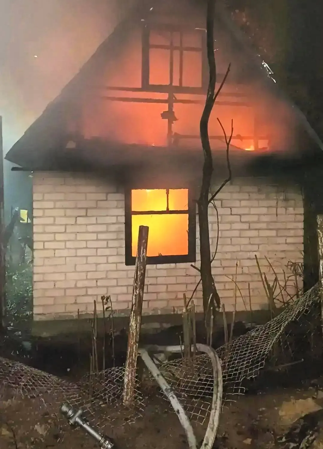 🔥 В СНТ «Спутник» произошёл пожар