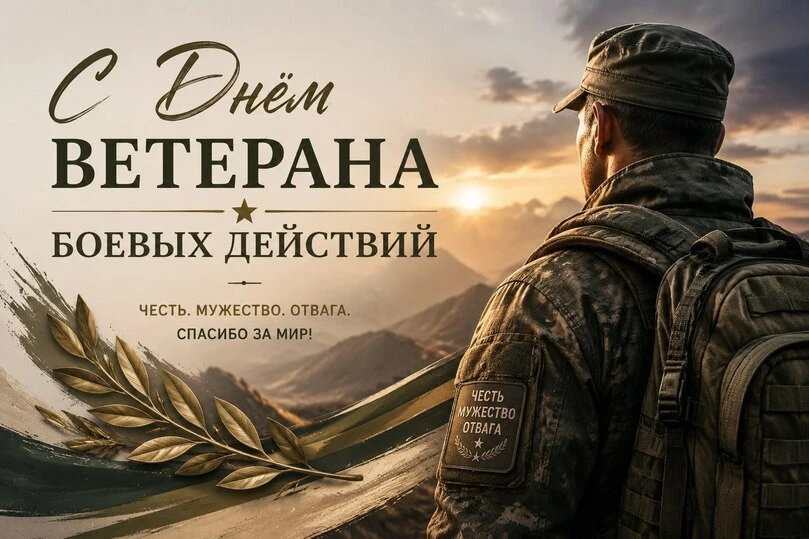 Сегодня в нашей стране отмечают важную дату – День ветеранов боевых действий.