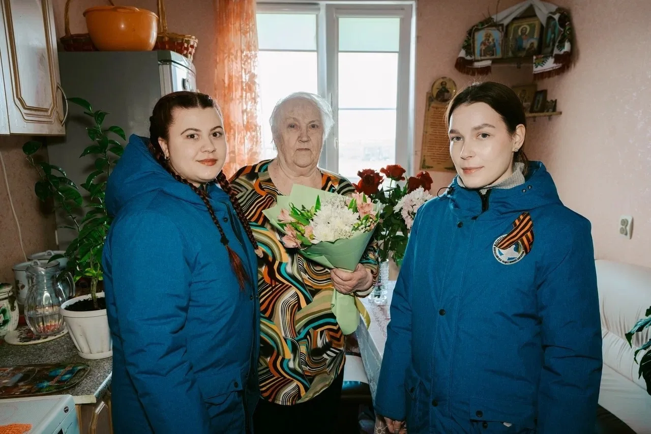 В этот день никто не остался без внимания 🙌🏼  Волонтёры Победы Челябинской области навестили фронтов