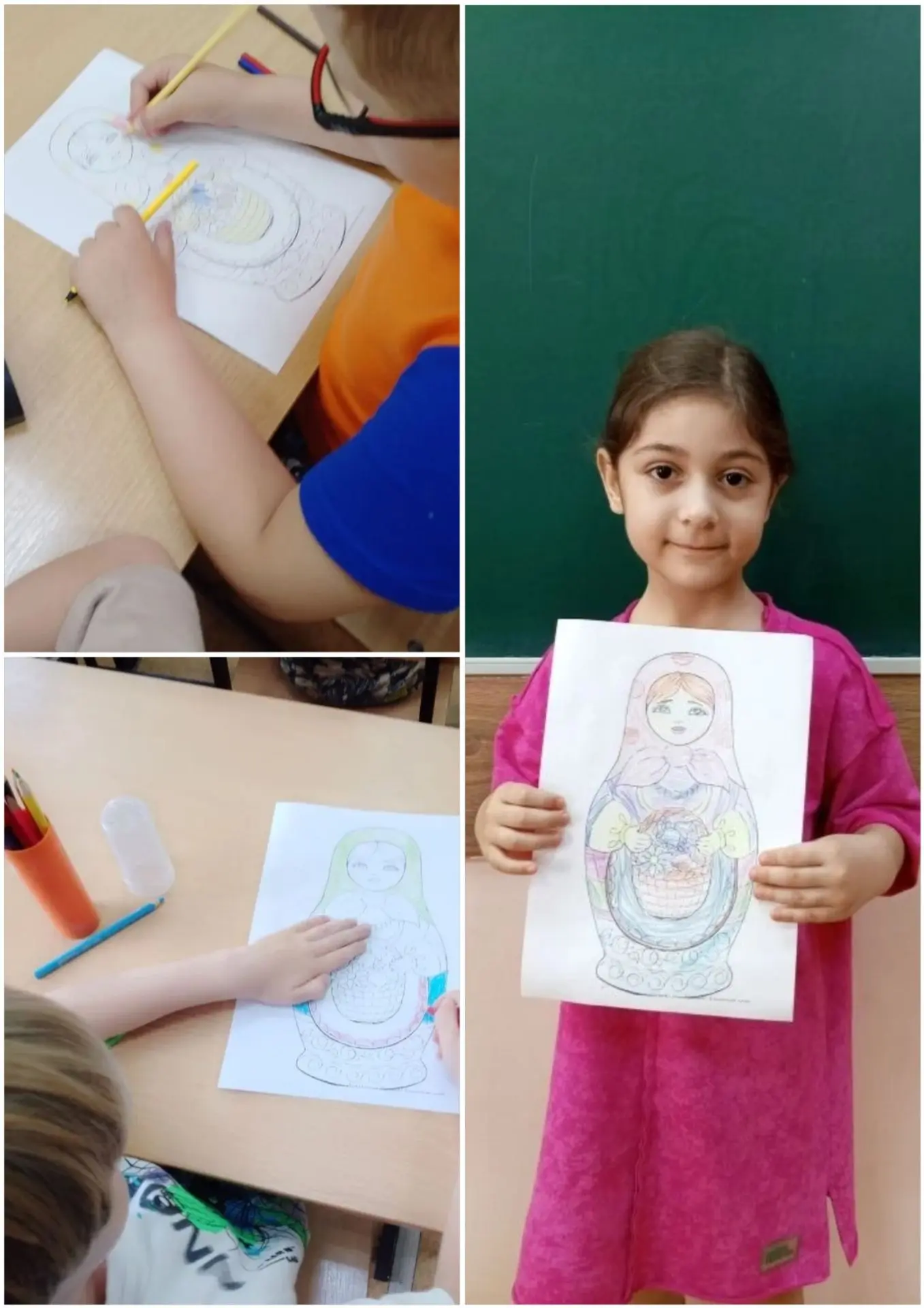 🎨 Русская душа в каждом узоре: в объединении «Хочу всё знать!» расписывали матрёшек 🇷🇺

11 июня 2