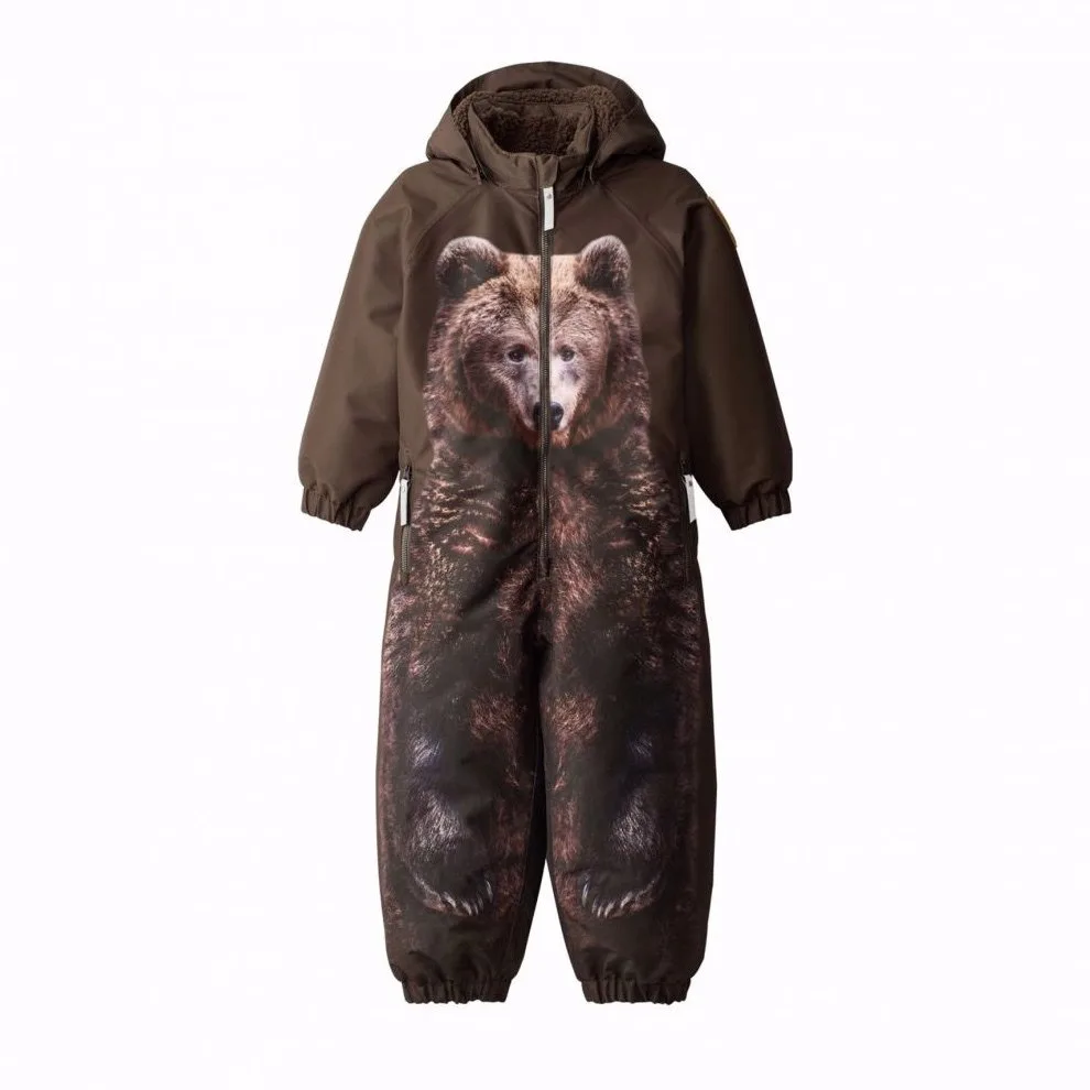 Комбинезон Molo Polar Bear Brown (бурый медведь) и Molo Polar My Friends (дикие звери)