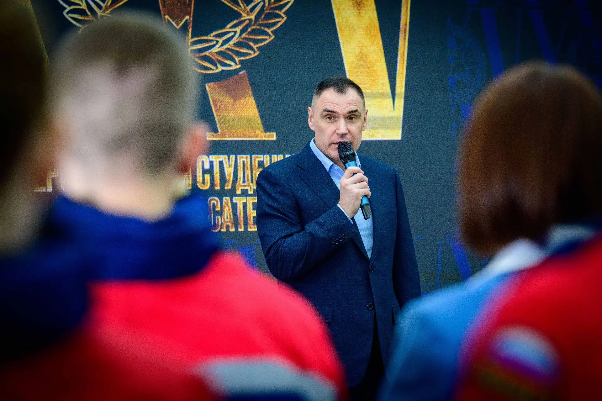 Глава Марий Эл поздравил «Всероссийский студенческий корпус спасателей» с 25-летием  Во Дворце молод