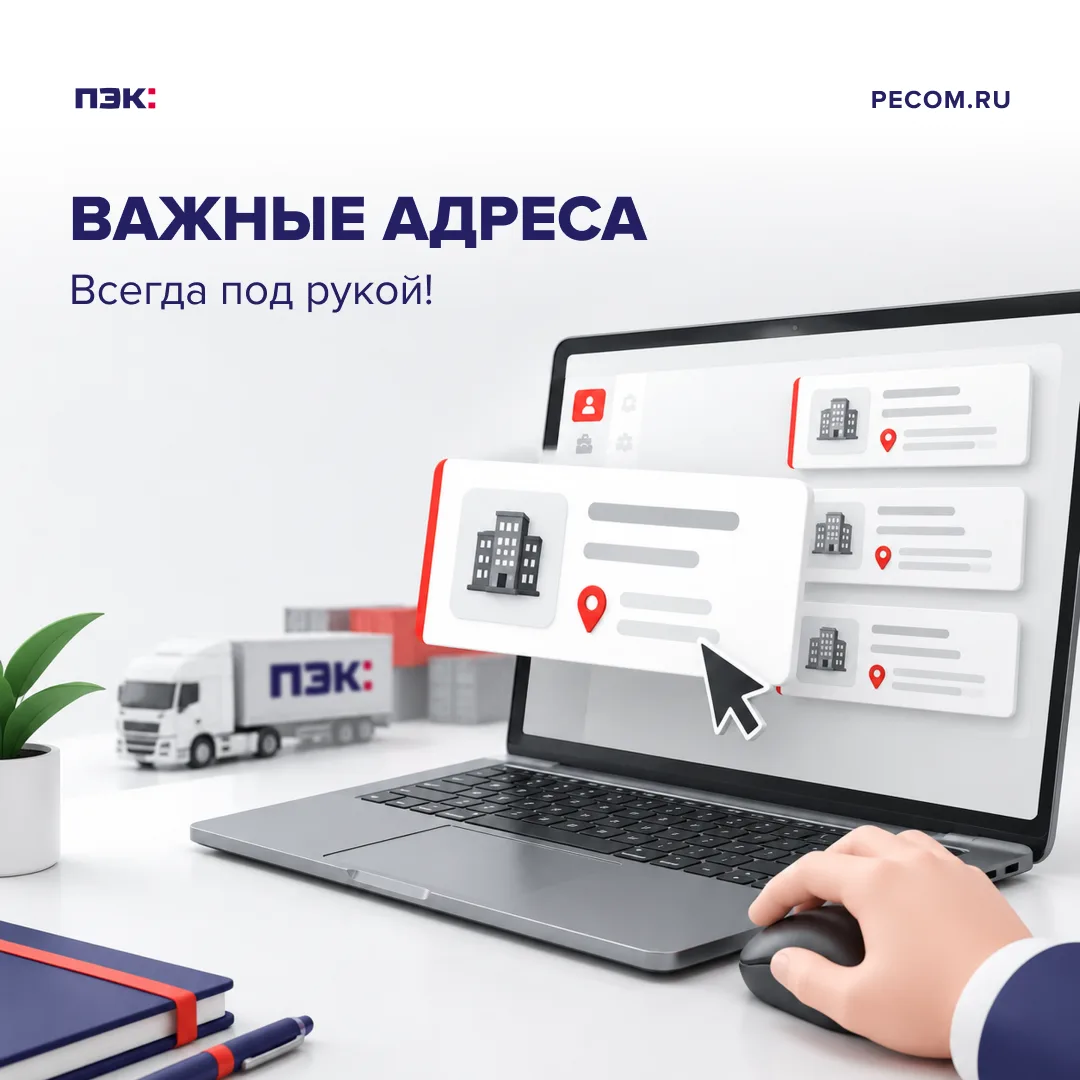 Ваш комфорт — наш приоритет! Напоминаем, что в Личном кабинете ПЭК есть раздел Адресная...