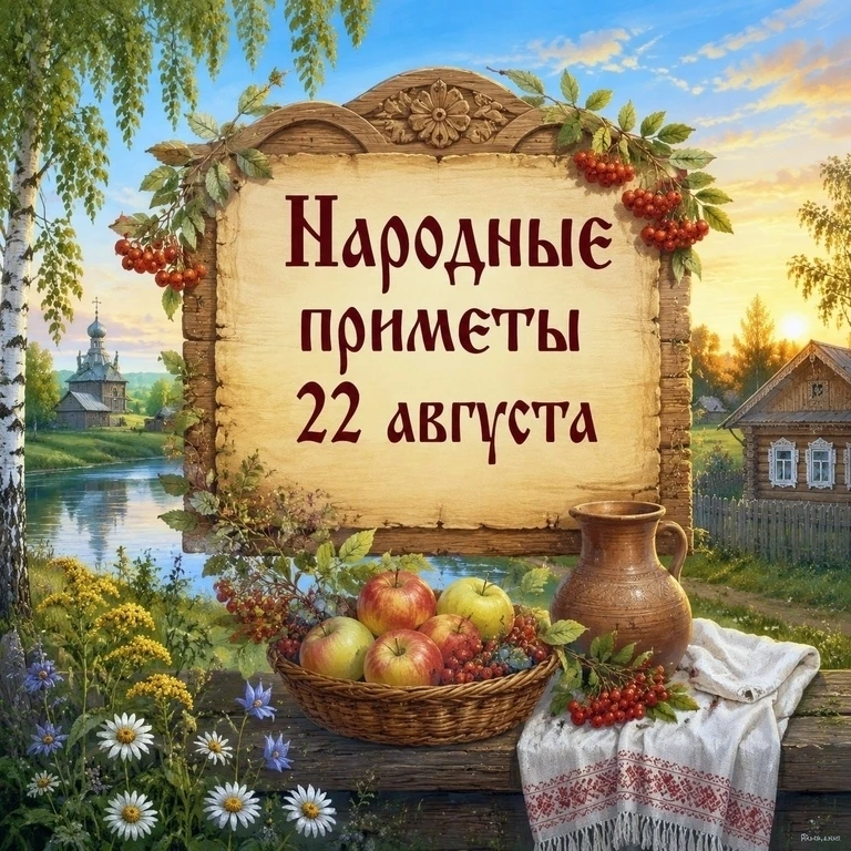 ‍ ()🌿 Народные приметы 22 августа 🌿