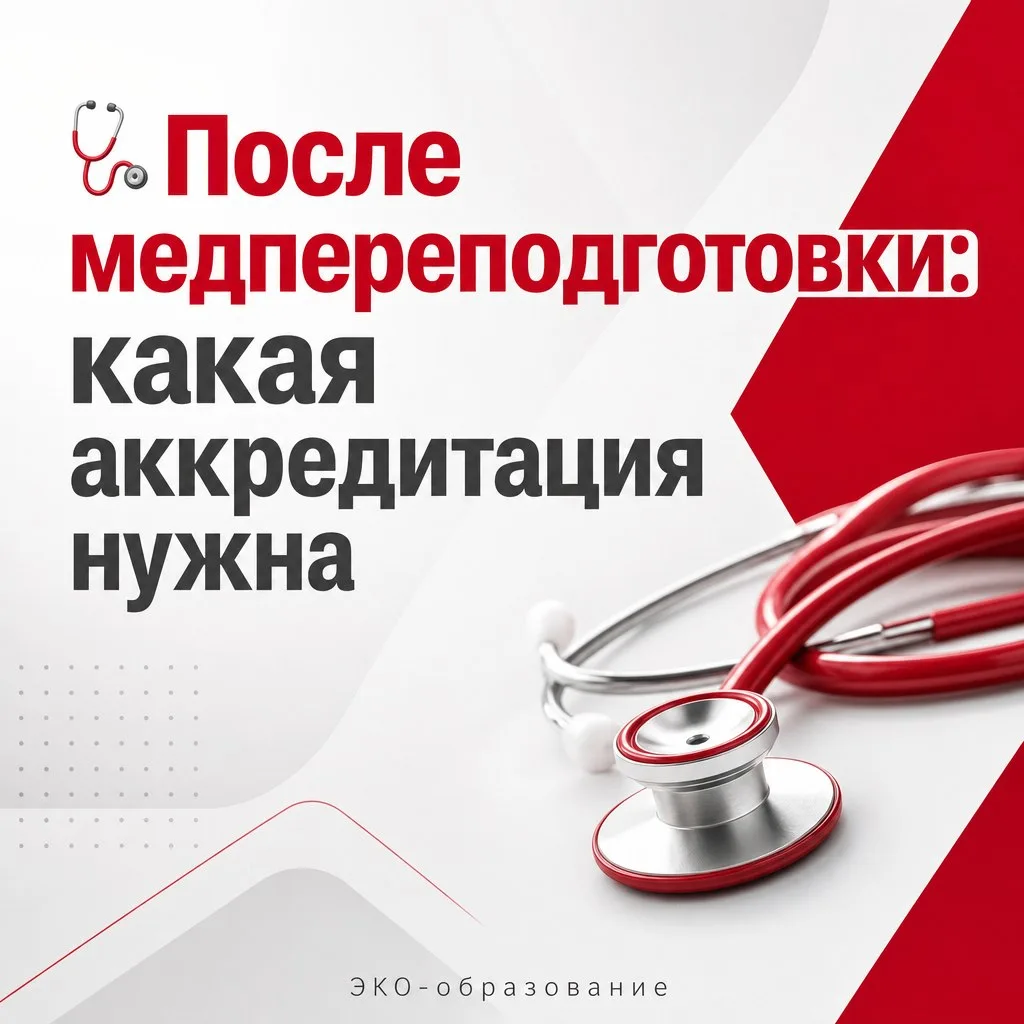 🩺 После медпереподготовки: какая аккредитация нужна?