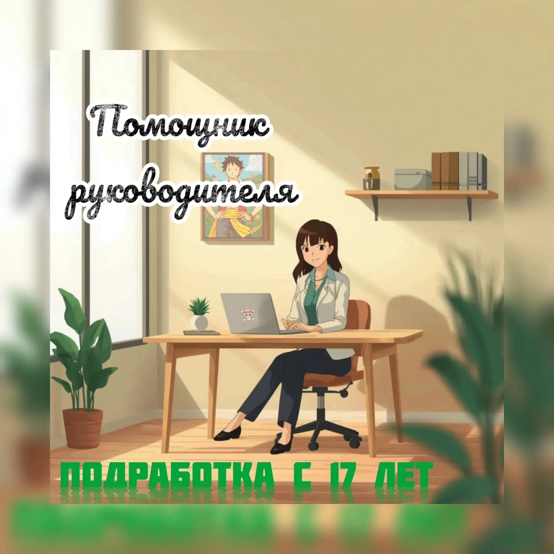 Помощник по работе с клиентами и отчётности

График: 5/2, 2/2 или по договоренности 
Зарплата: 80 00