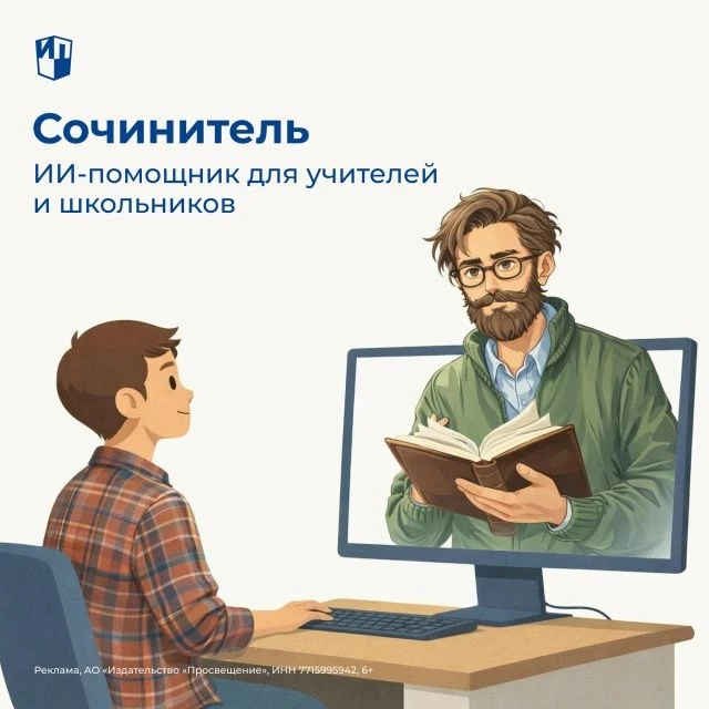 ✍Сочинитель — ИИ-помощник, который научит писать эссе и не только