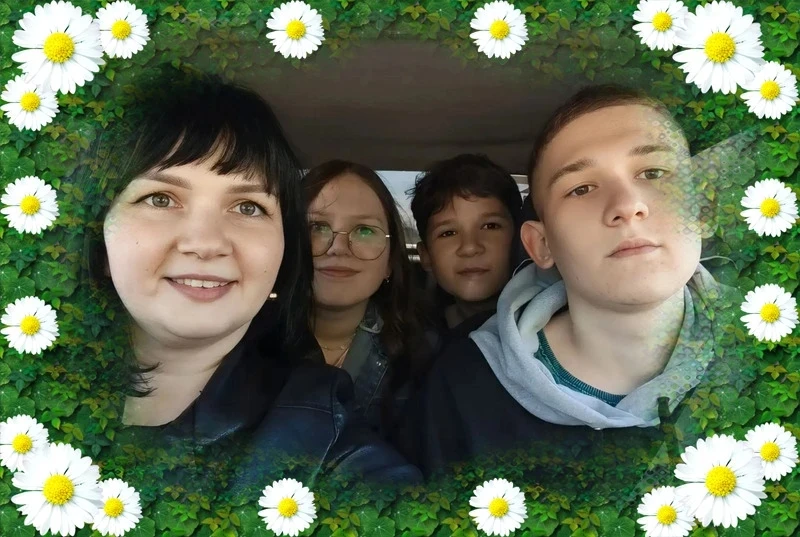 🌼 Ромашки в кадре — символ семейного счастья!