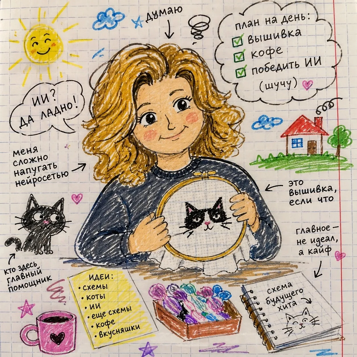 Почему я не ругаю нейросети 😊

Часто встречаю негативные мнения, что ИИ всё заполонил, не осталось 