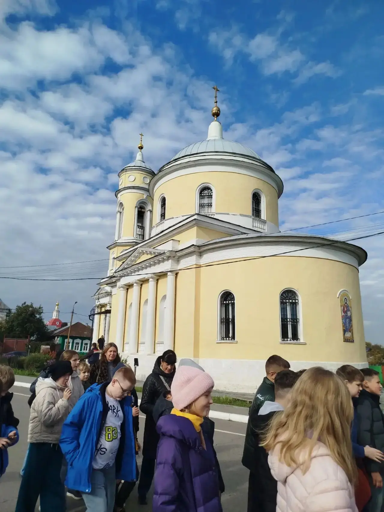 Сегодня (4 октября), учащиеся 5г, 5ж и 6б классов МОУ "СОШ 22" побывали в историческом ...
