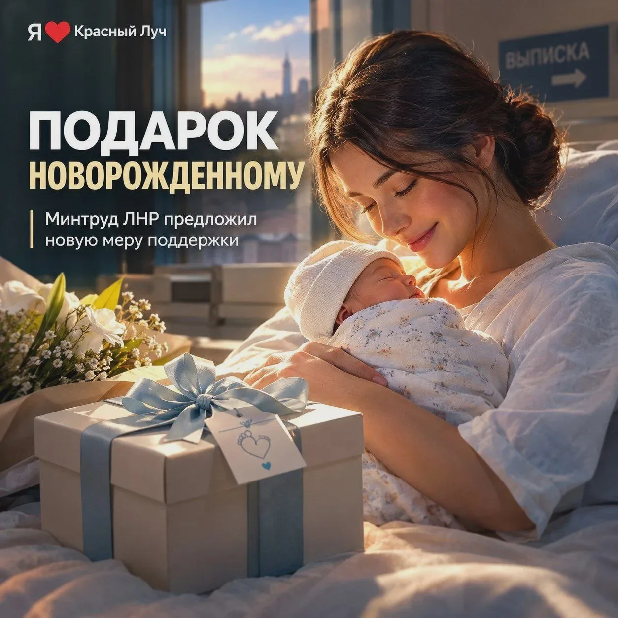 Подарки новорожденным: новая инициатива Минтруда ЛНР