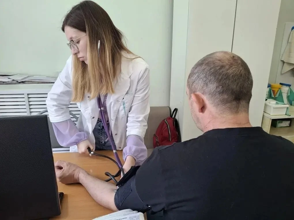 Сегодня, в рамках проведения мероприятий по акции «Неделя борьбы с артериальной гиперто...