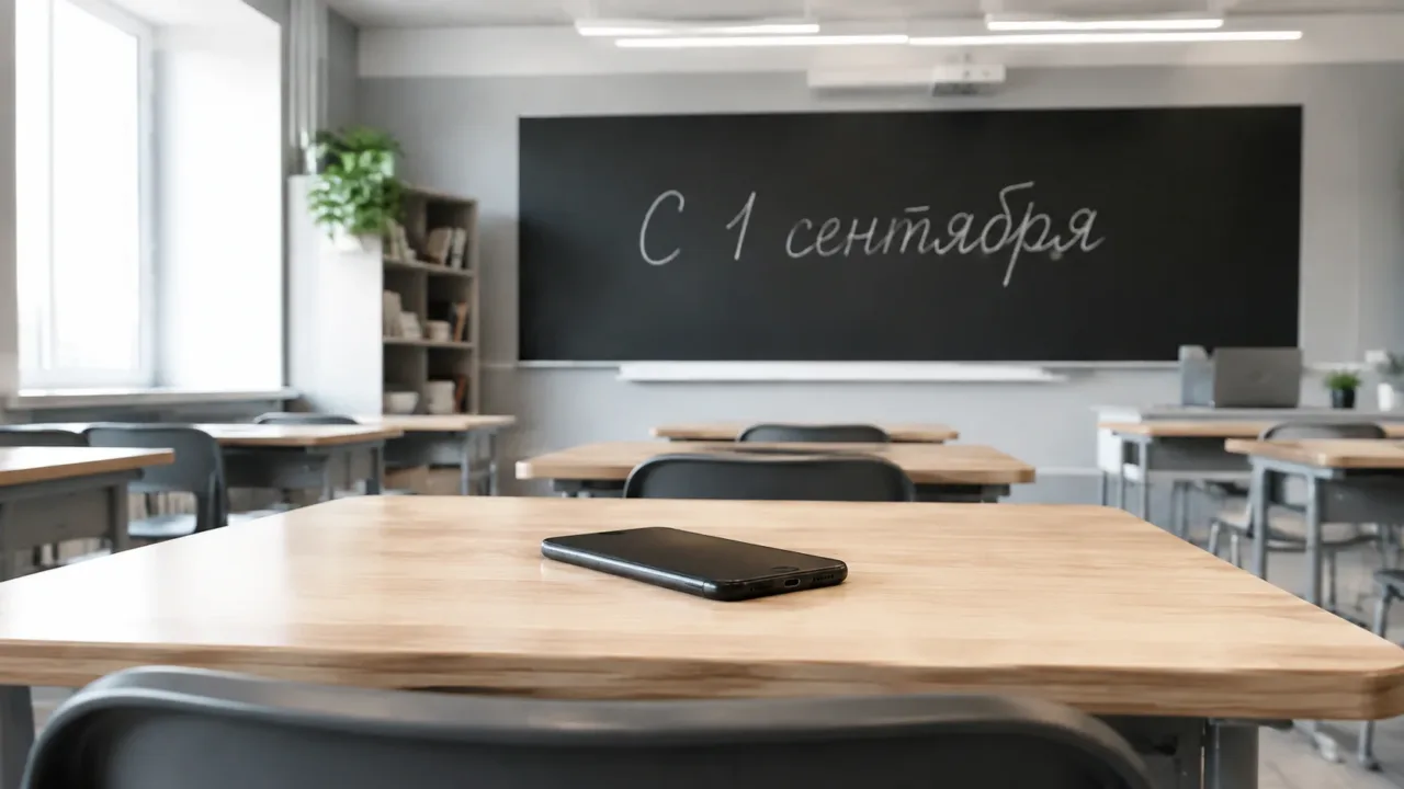 📢 Запрет телефонов в школах с 1 сентября 2026