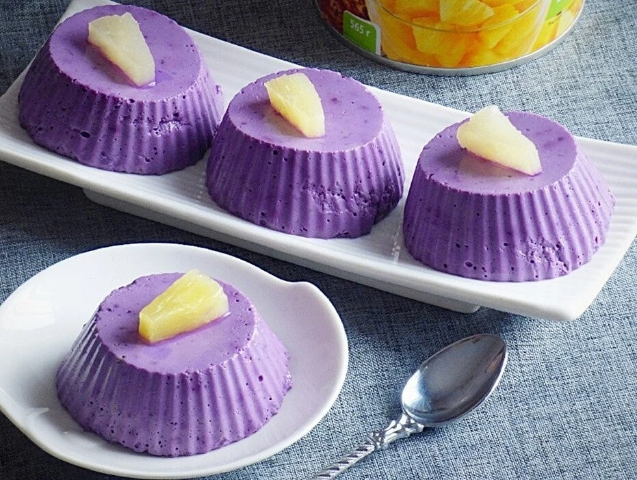 💜 Tвоpожный десеpт с чeрникой