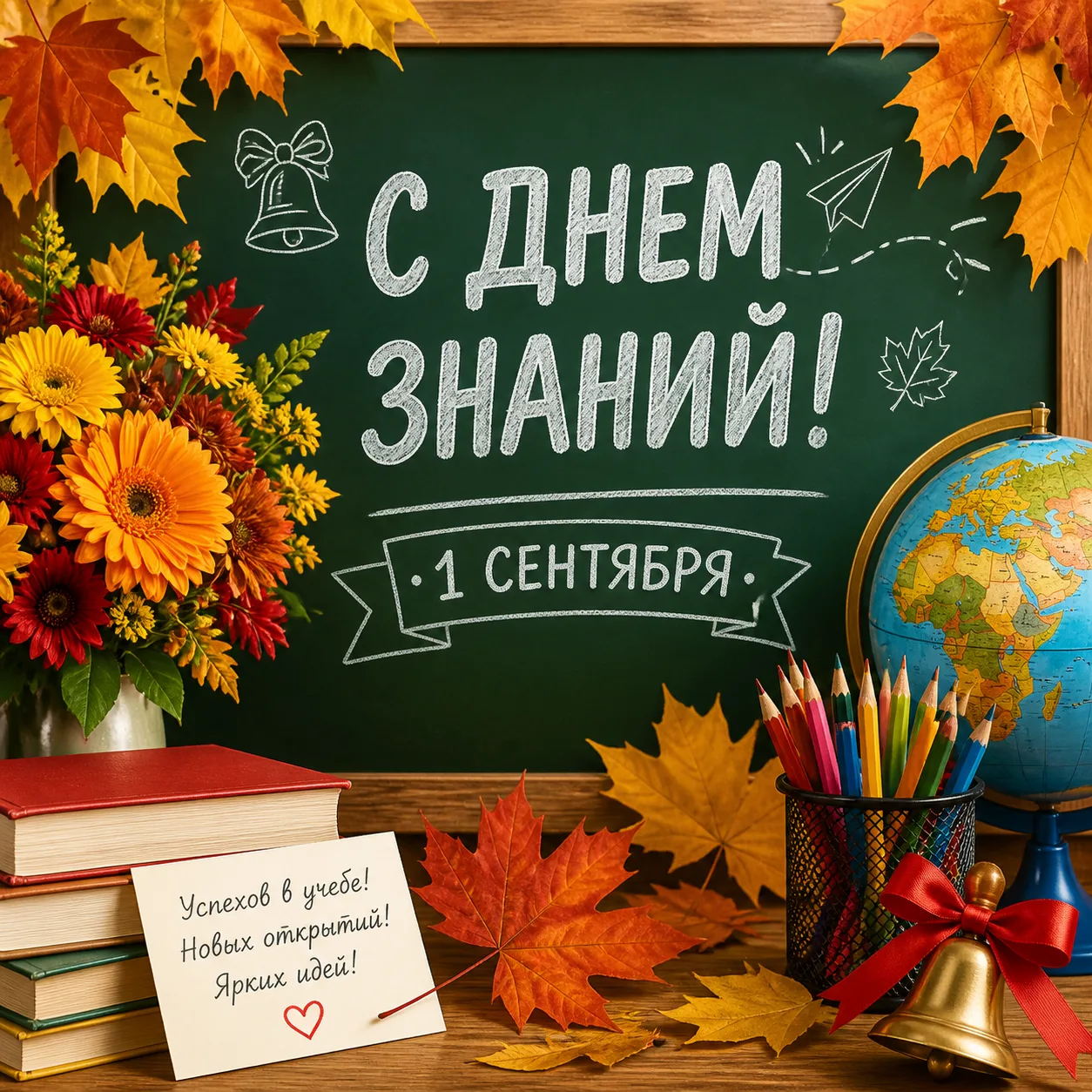 🍁 С Днём знаний! Здравствуй, новый учебный год! Дорогие родители и наши любимые воспит...