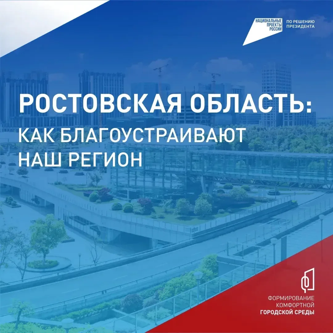 На Дону продолжается голосование за объекты благоустройства. Проходит оно в рамках нацп...