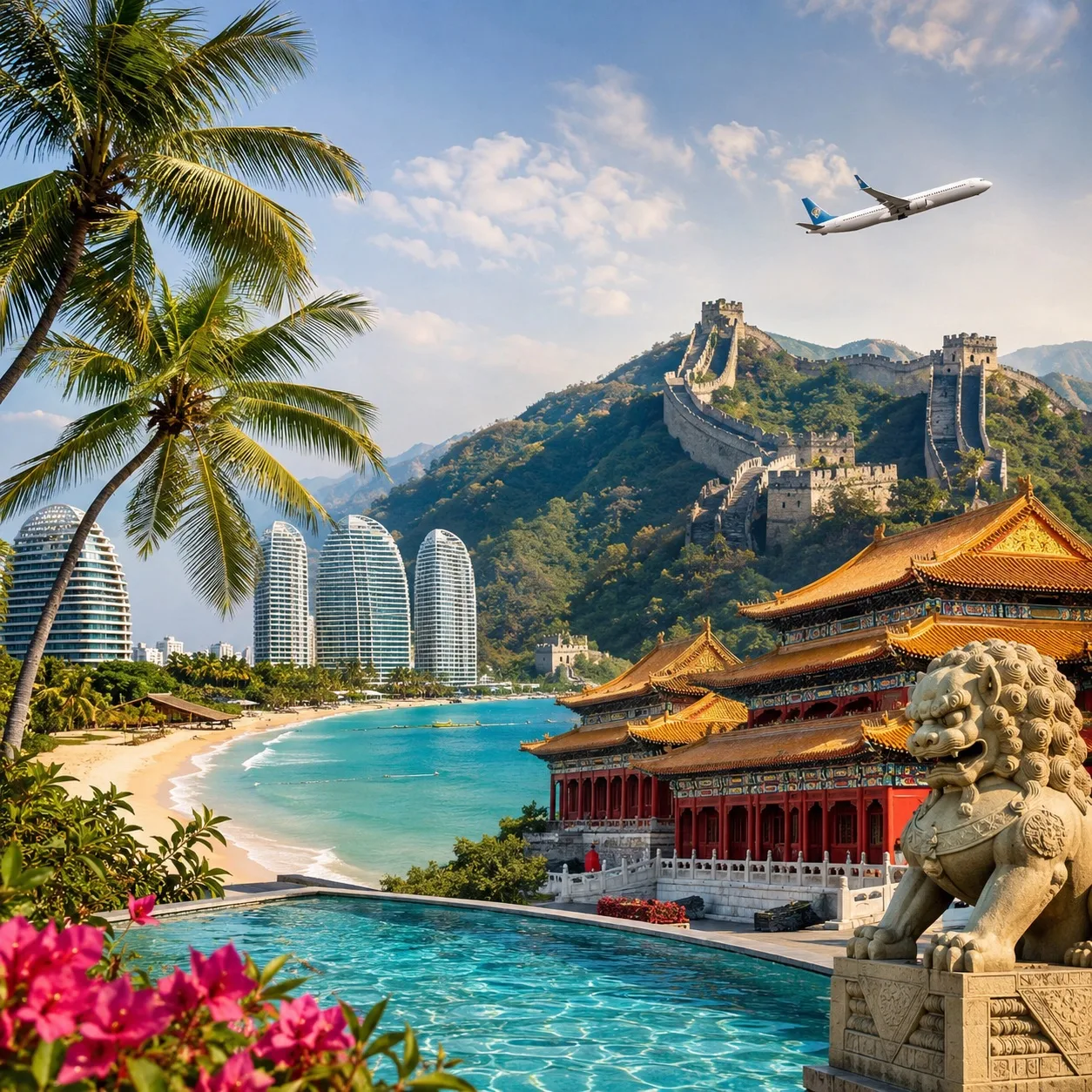😍 Хайнань + Пекин — два путешествия в одном туре! 🇨🇳