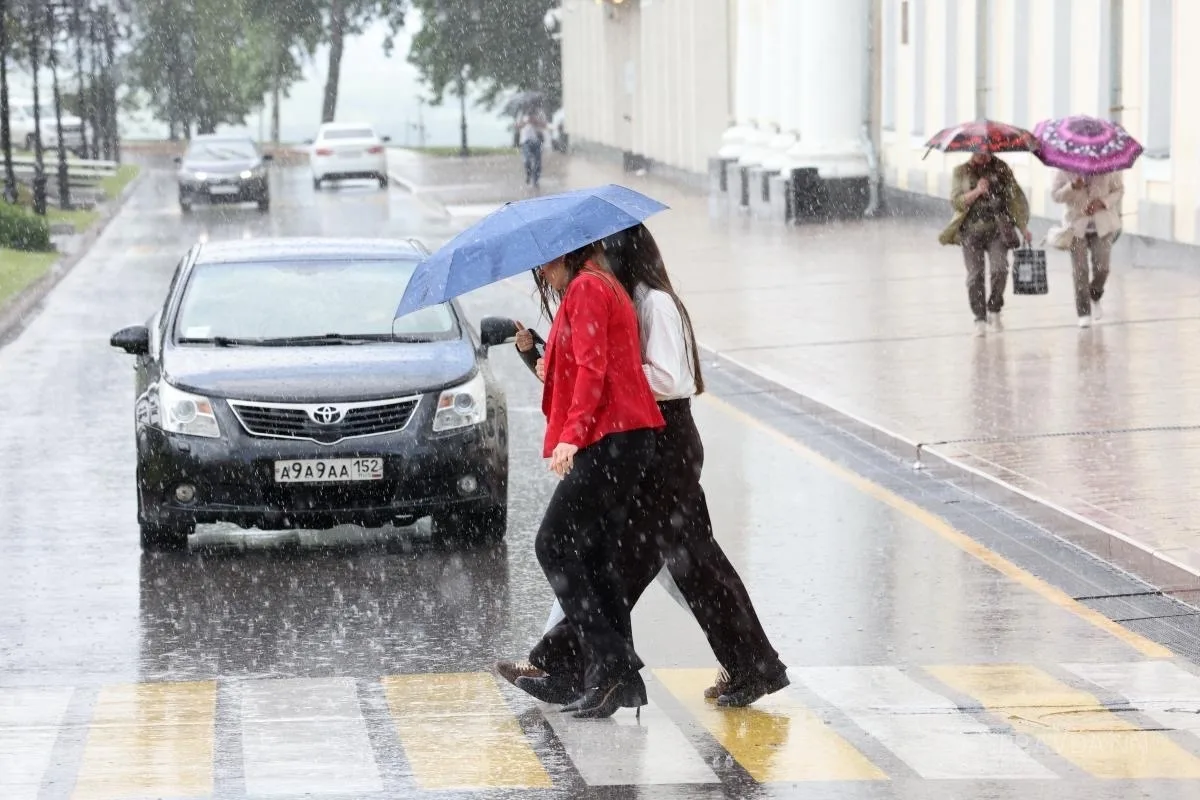 ☔️Плохие новости — целая неделя дождей ждет нижегородцев.