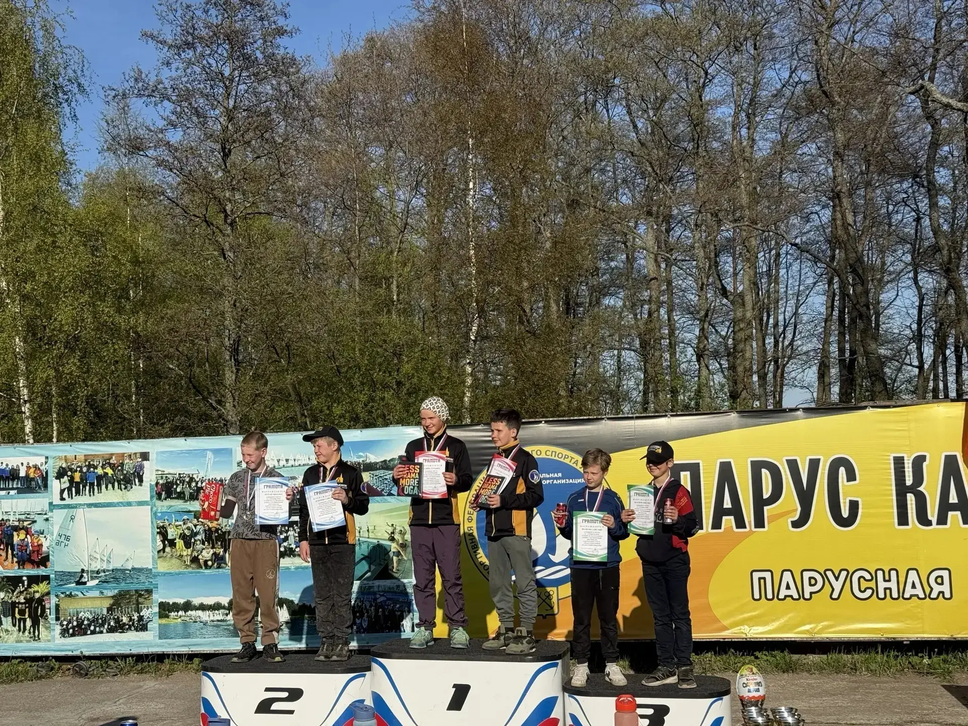 ⛵️ «Весенние старты»: Матвей Павлов взял серебро в Приморске! 🥈 Город Приморск наполнился ветром аза