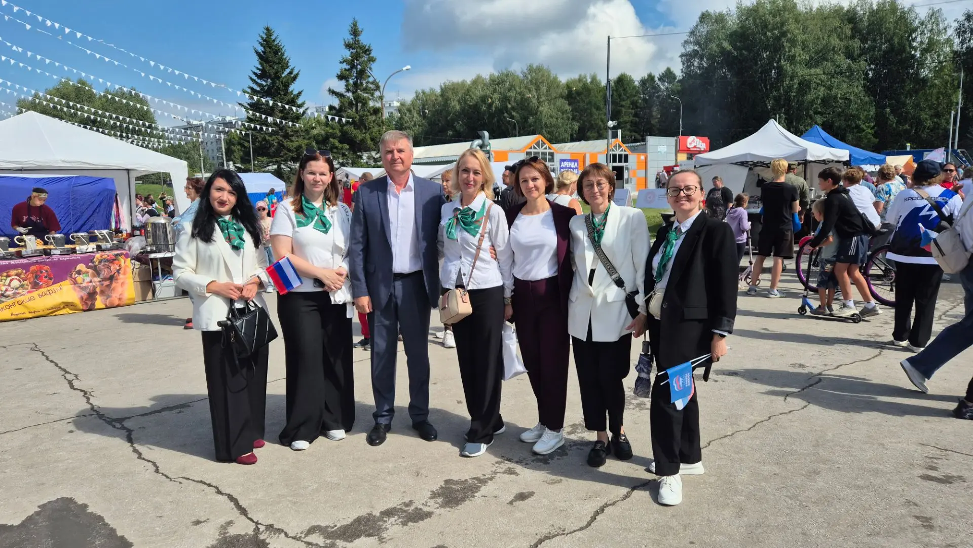 Сегодня лицей принял участие в праздновании Дня Краснообска! Это было здорово, замечате...