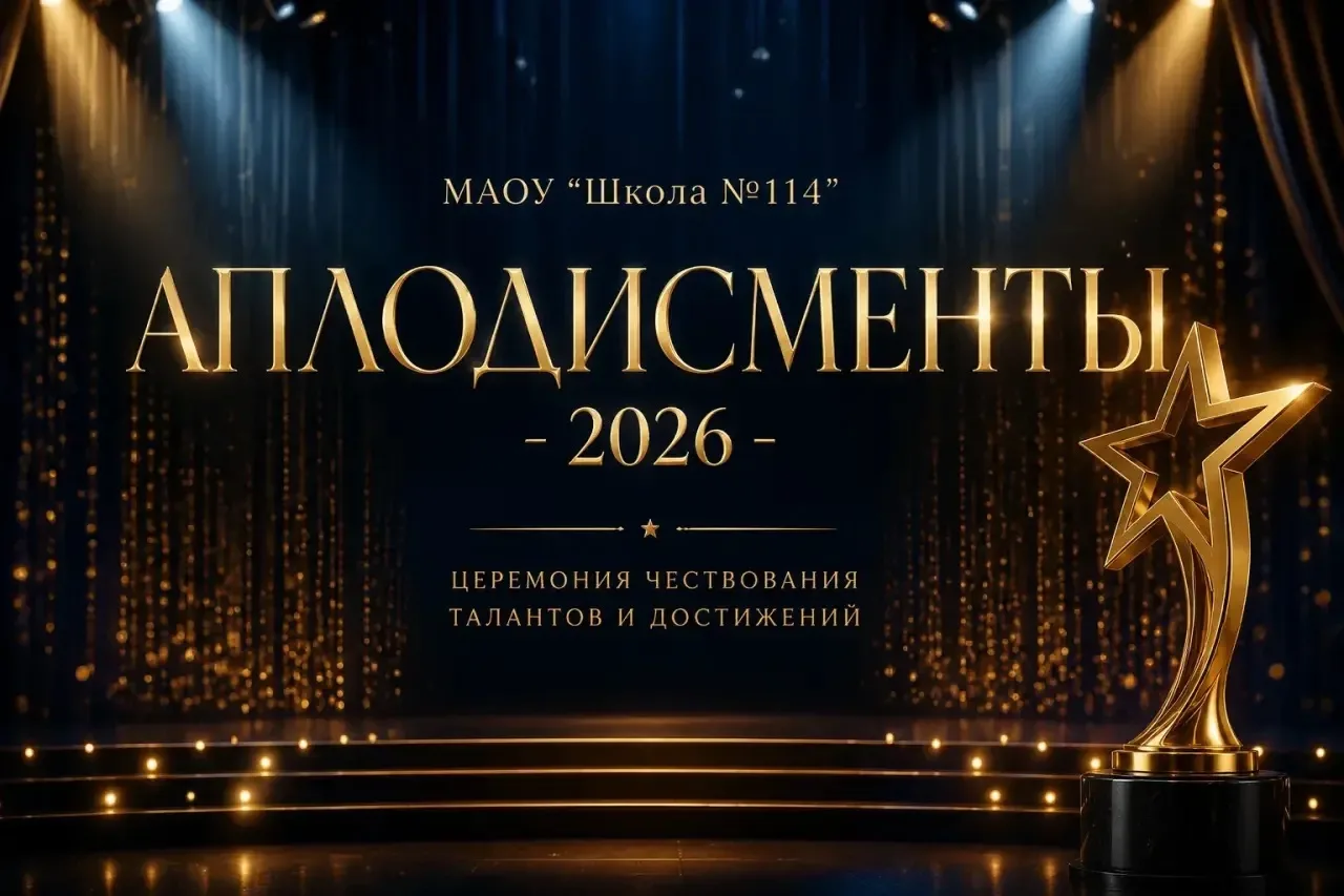Сегодня в МАОУ «Школа № 114» с огромным успехом прошла первая церемония чествования тал...