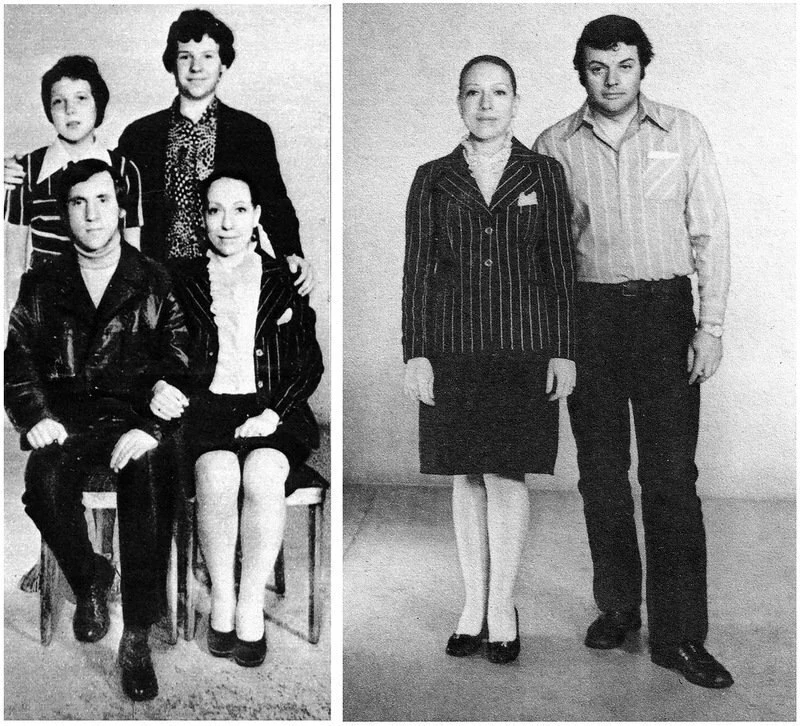 Фотопробы Владимира Высоцкого и Александра Ширвиндта на роль мужа героини Инны Чуриковой в фильме «П