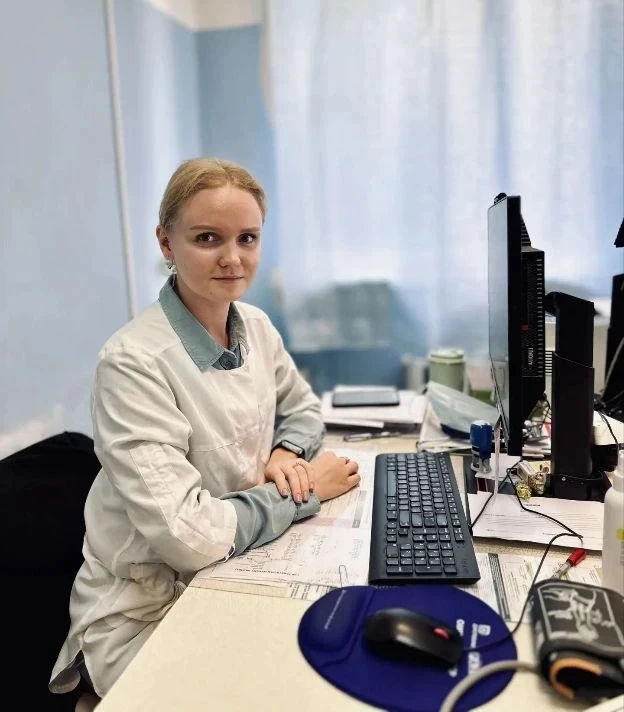 Выпускница СПбГПМУ приступила к работе в поликлинике Псковской межрайонной больницы