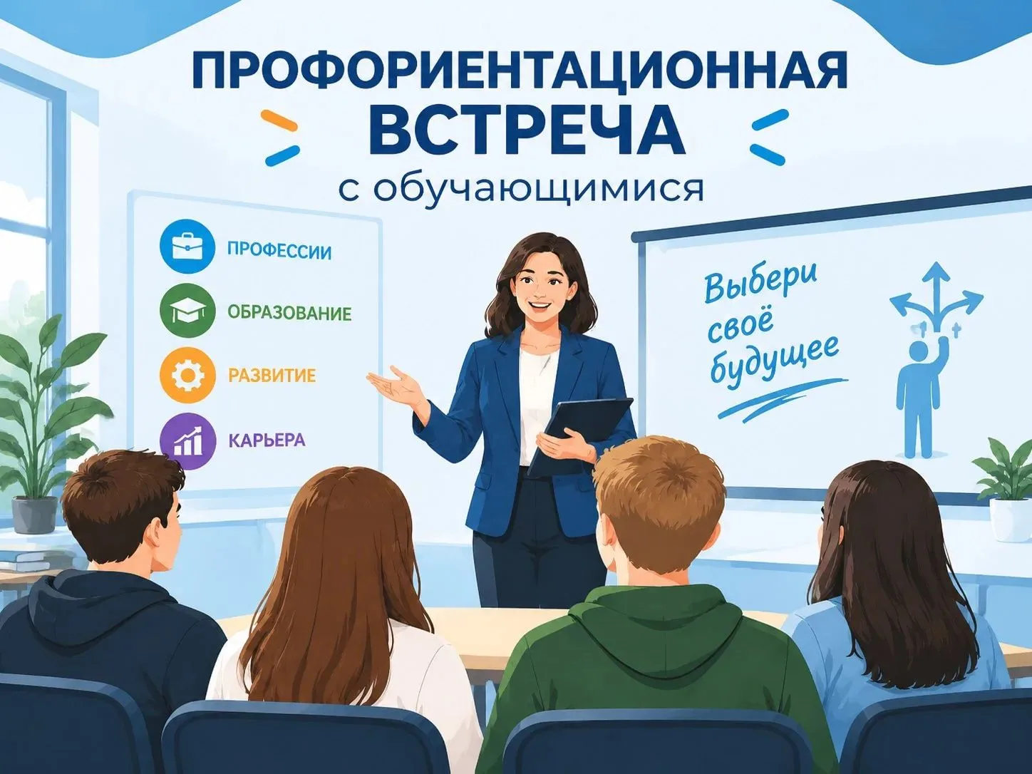 ✅️ Профориентация "Выбери своё будущее"