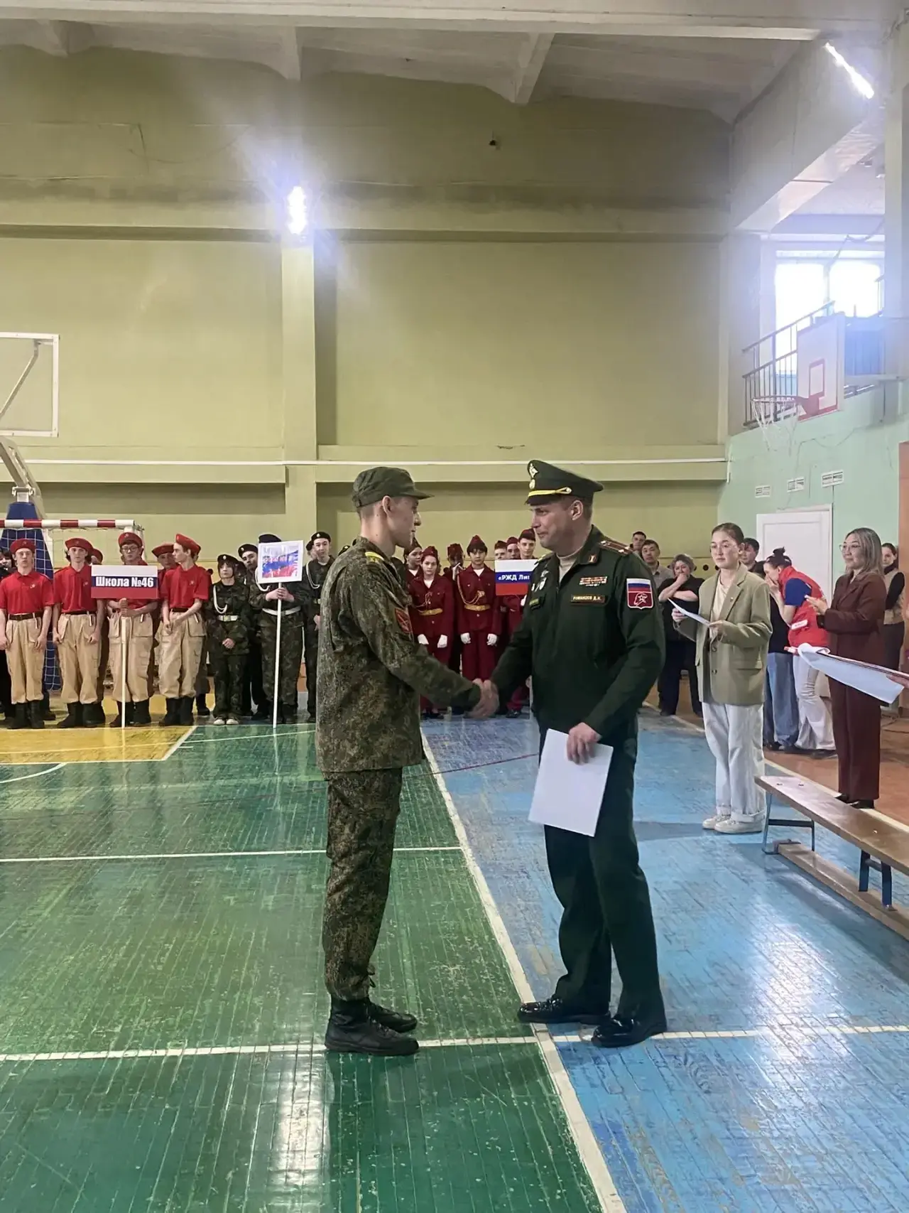 ☝️Сегодня прошел заключительный этап военно-патриотической игры «Зарница-2.0», в котором приняла уча