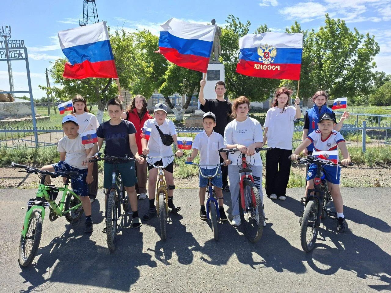 🚴‍♂️ Акция «Велопробег к Дню России»!