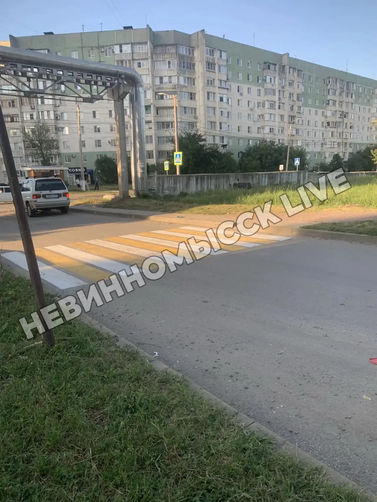 Наконец-то пешеход возле бублика сделали нормальным. 

От подписчика.

👉 Невинномысск LIVE