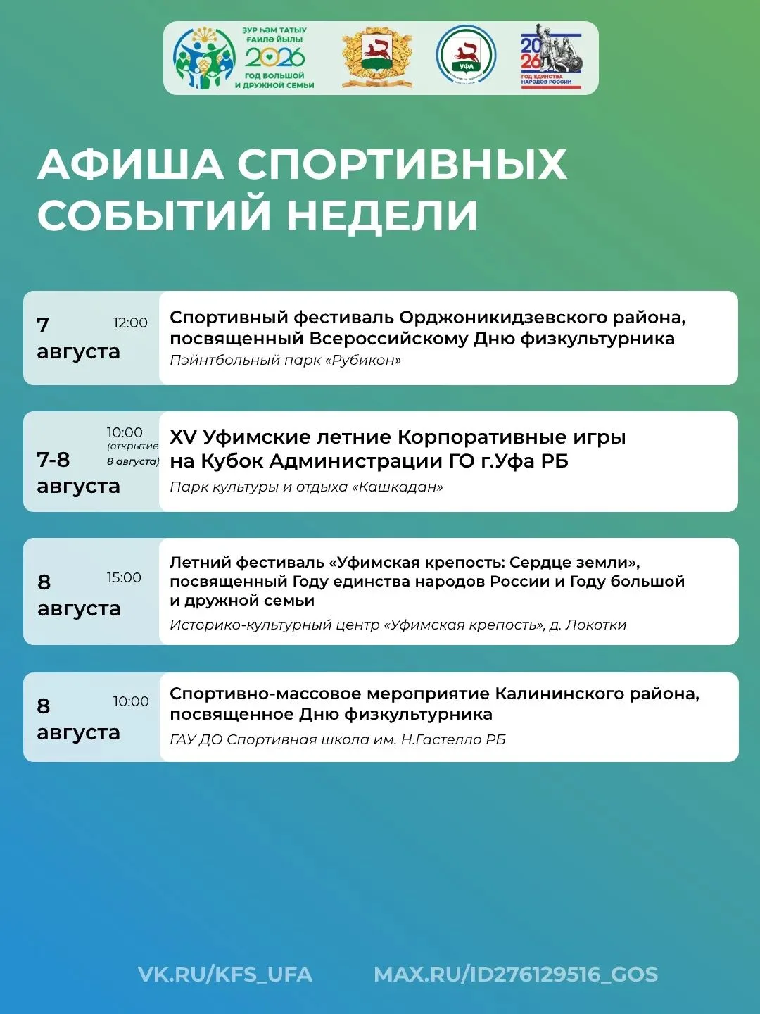 Медиа публикации