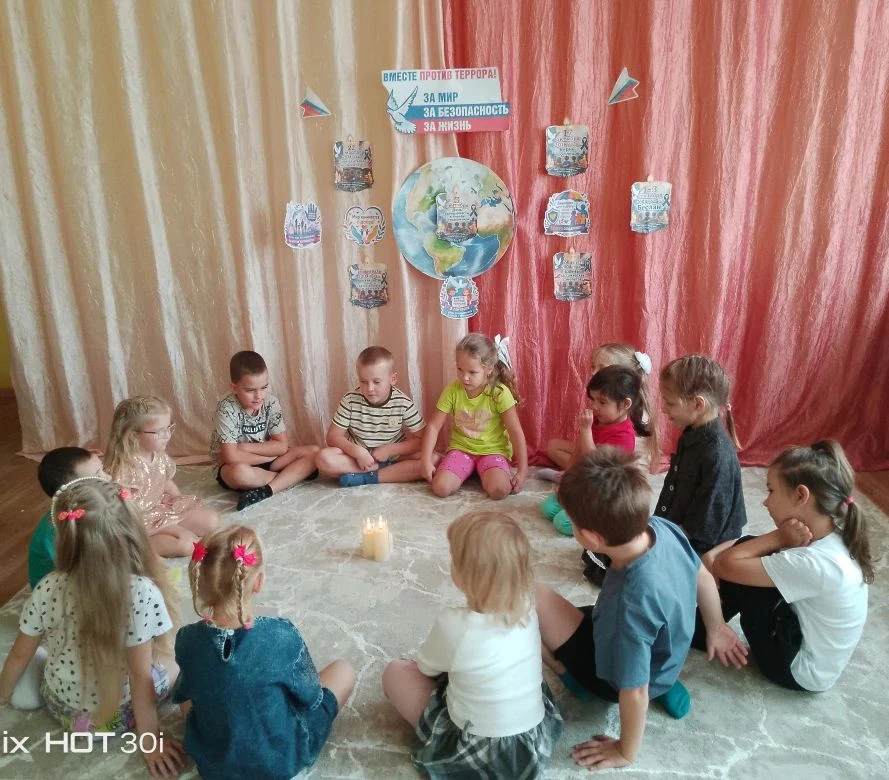 В нашем детском саду прошло тематическое занятие, приуроченное ко Дню солидарности в бо...