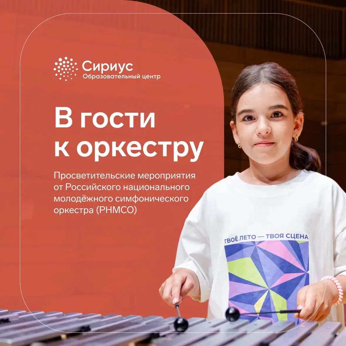 В гости к оркестру: как в Сириусе знакомят детей с музыкальными инструментами 🎼

В рамках шестой «С