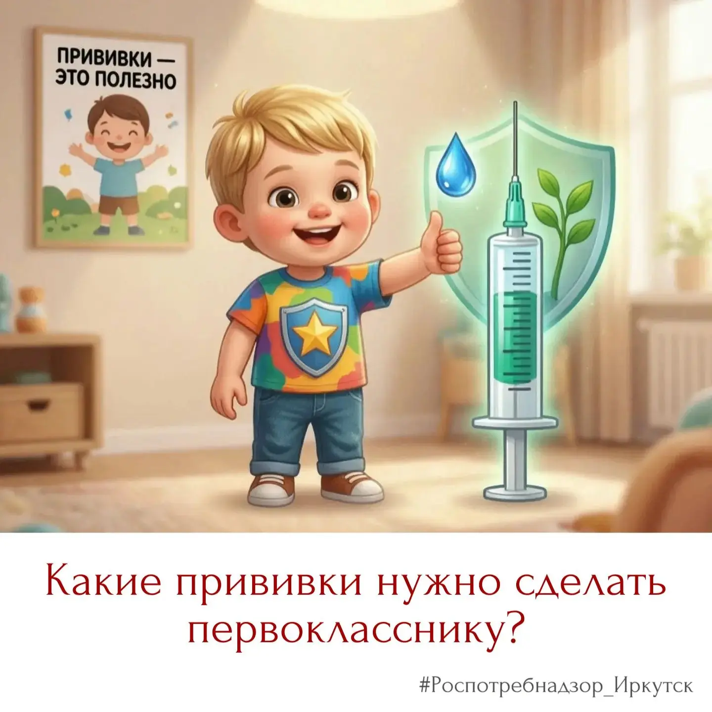 Напоминаем родителям о важности соблюдения Национального календаря профилактических при...