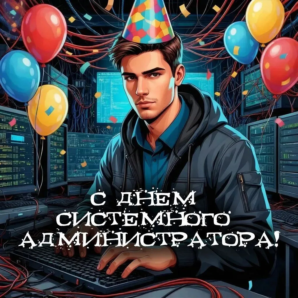 Сегодня отмечается День системного администратора 🥳

Системный администратор - это человек, работа 