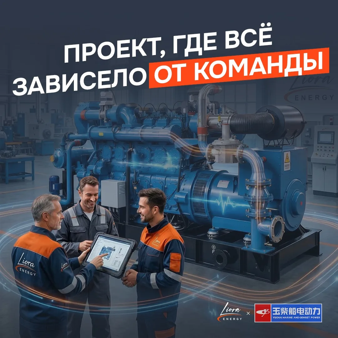 Газопоршневая установка на объекте остановилась.