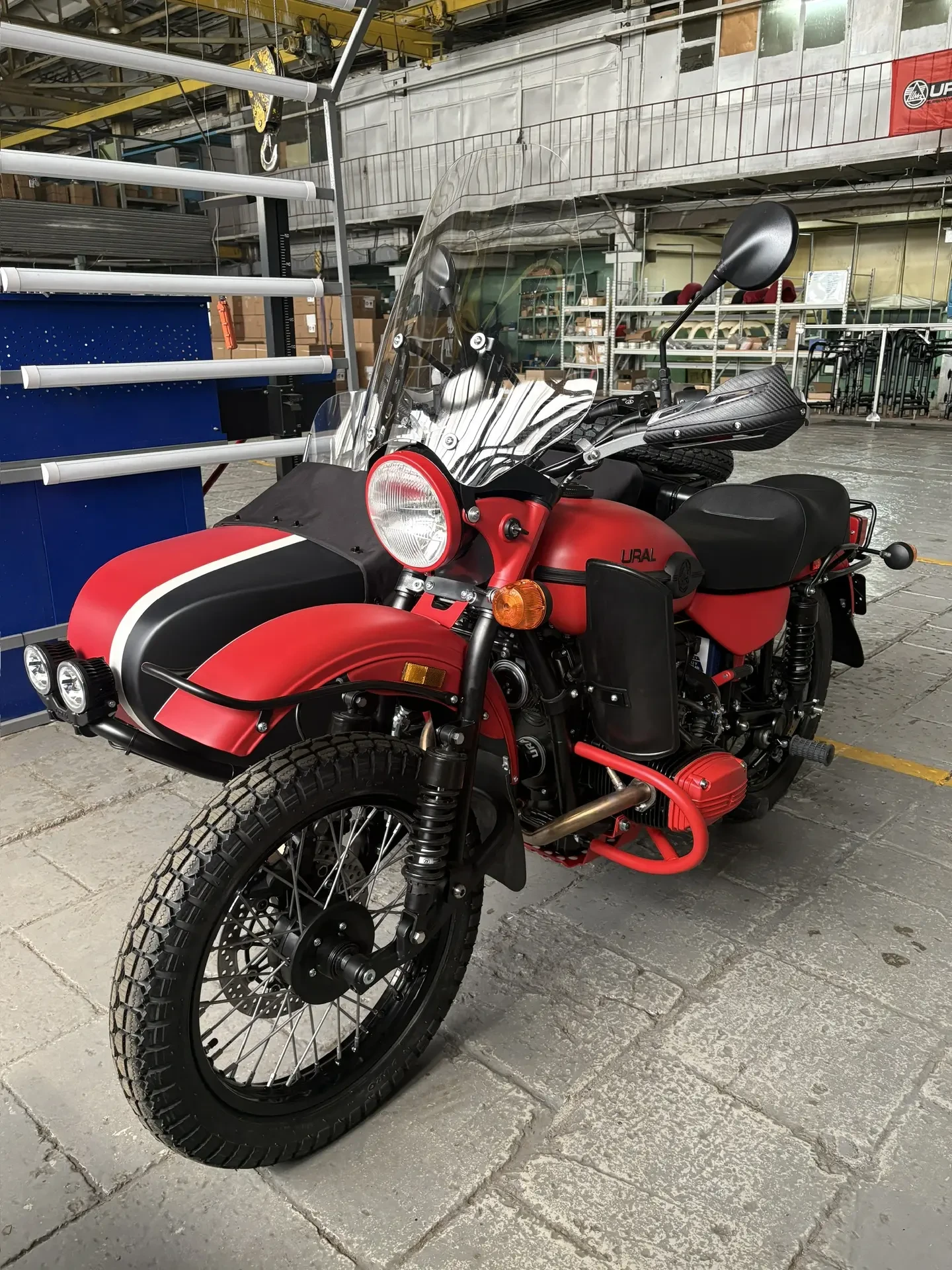Очередной Урал отправляется к своему покупателю 🏍️