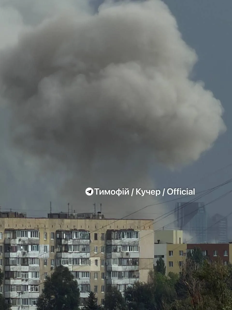 🔥В Днепре после атаки прозвучал взрыв.